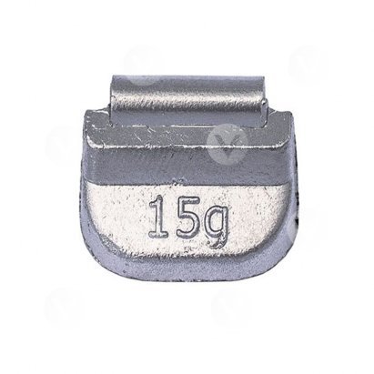 Грузики для стальных дисков 15гр. (100шт) — качественный набор для балансировки колёс
