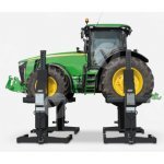 Комплект подкатных колонн Blitz HydroLift S2 Agrar 4-5. Беcпроводные. Для тракторв